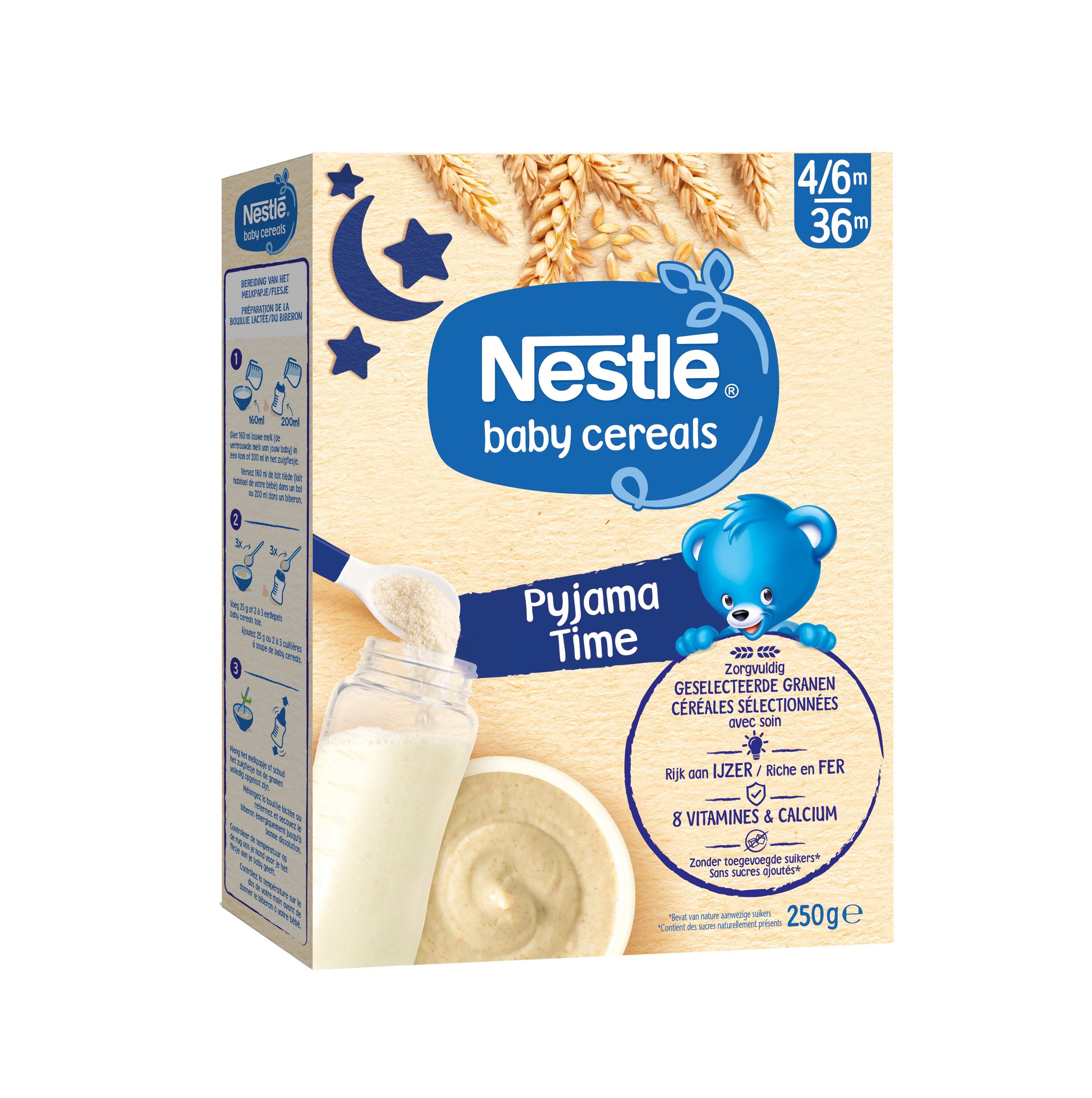 Pyjama time Céréales bébé 46m+ Nestlé Baby